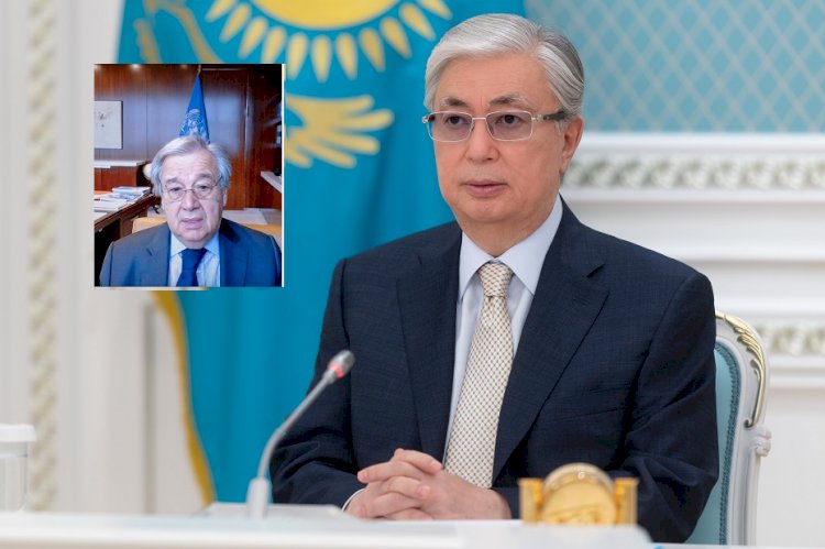 Қазақстан Президенті БҰҰ Бас хатшысымен келіссөз өткізді