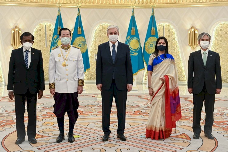 Қазақстан Президенті бірқатар мемлекеттің елшілерінен сенім грамоталарын қабылдады