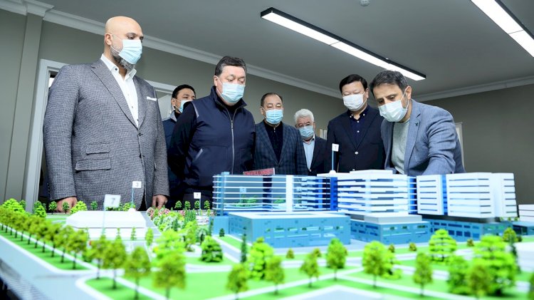 Асқар Маминге денсаулық сақтау инфрақұрылымын дамыту туралы баяндалды