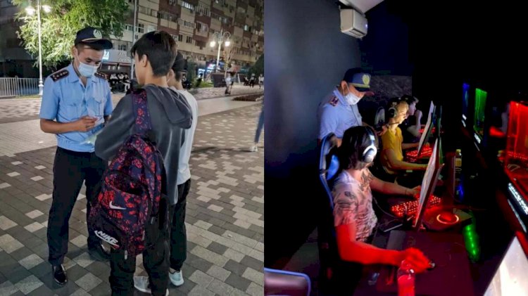 Алматыда 12 қаңғыбас бала ұсталды