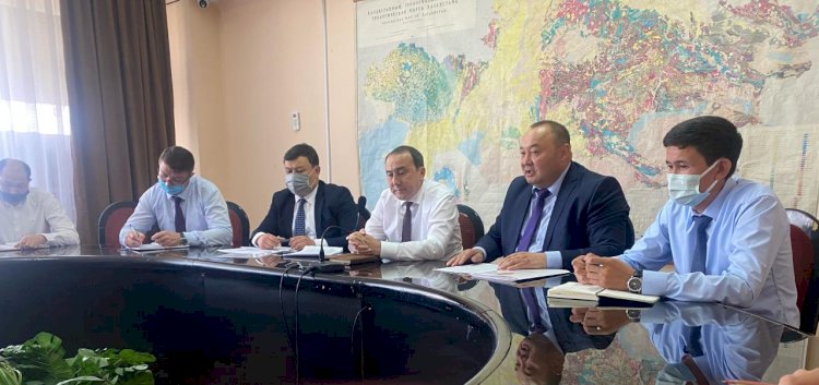 ҚР Экология, Геология және табиғи ресурстар министрлігінің Әдеп жөніндегі уәкілімен жиыны