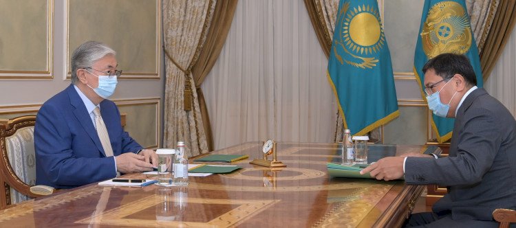 Президент Ұлттық банктің төрағасын қабылдады