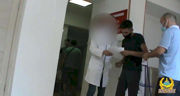 Алматыда медицина қызметкерлері жалған құжат жасағаны үшін сотталды