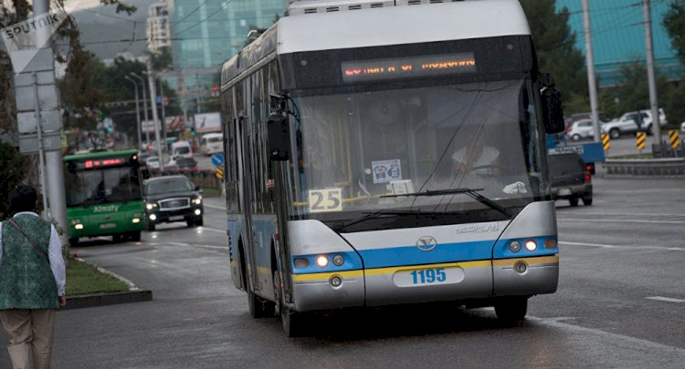 Алматы троллейбустарының бағыты өзгереді