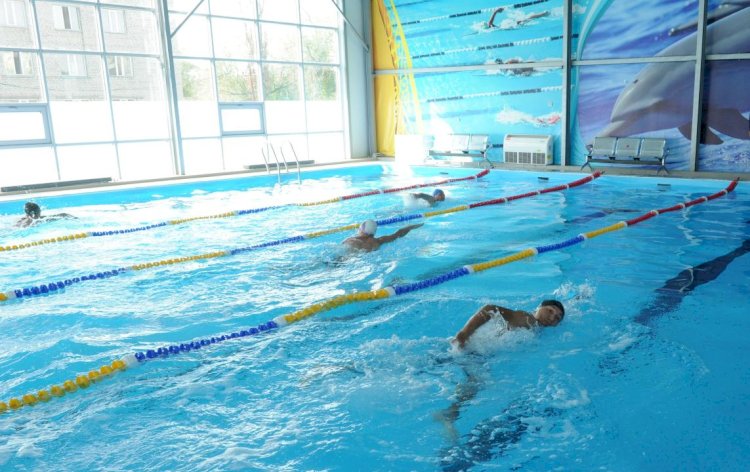 Жетісу студенттеріне  арналған бассейн іске қосылды