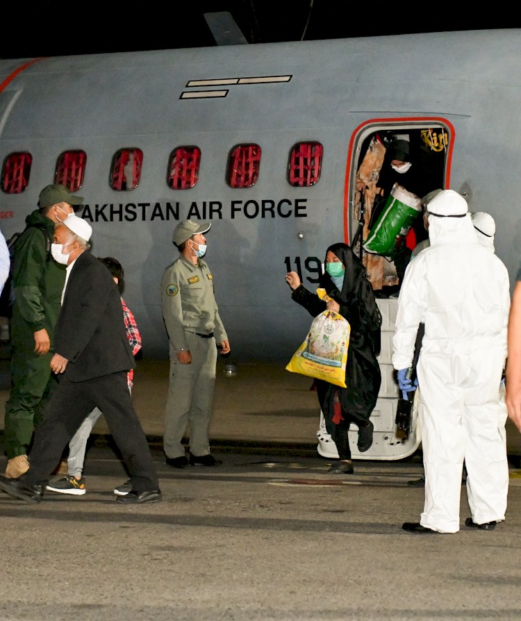 Қазақ жеріне Ауғанстаннан 35 қандас жеткізілді