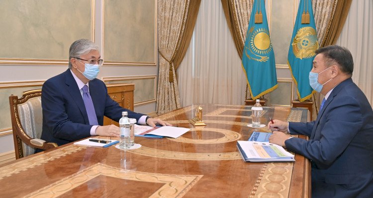 Президент Қасым-Жомарт Тоқаев Марат Ахметжановты қабылдады