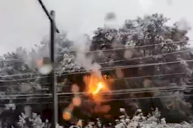 Алматы теміржолындағы сымдардан өрт шықты