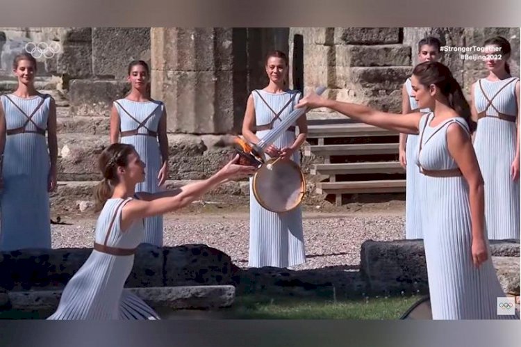 Грекияда Олимпиада алауы жағылды