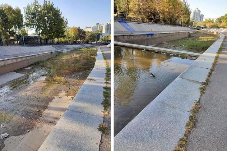 Алматылықтар Есентай өзенінің жай-күйіне алаңдаулы