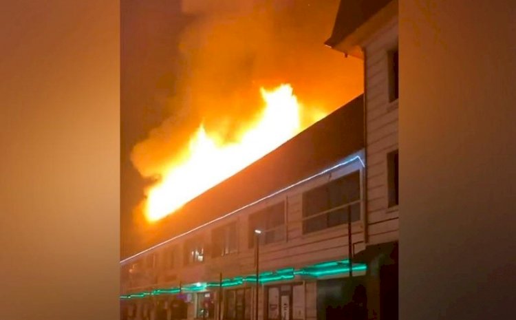 Алматыда сауна өртенді