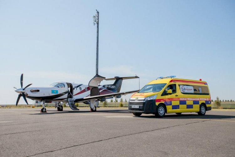 Медициналық авиация қызметінің ұшақтары мен тікұшақтары 20 мыңнан астам ұшырылым жасады