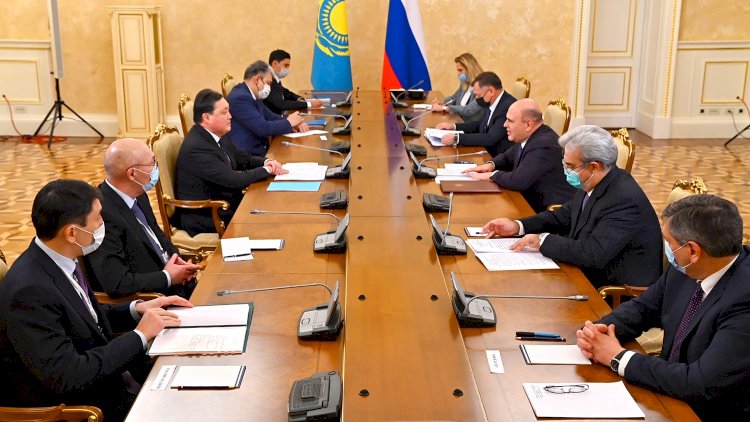 Асқар Мамин РФ Үкіметінің Төрағасымен келіссөз жүргізді