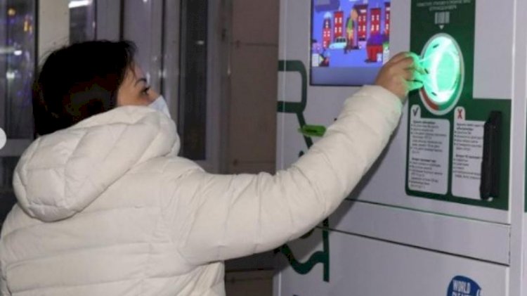 Пластикалық бөтелке тапсырып, жолақысын төле