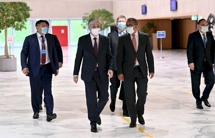 Қазақстан Президенті Дүниежүзілік денсаулық сақтау ұйымының Бас директорымен кездесті