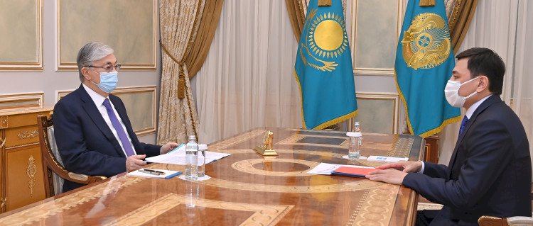 Мемлекет басшысы Нұр-Сұлтан қаласының әкімін қабылдады