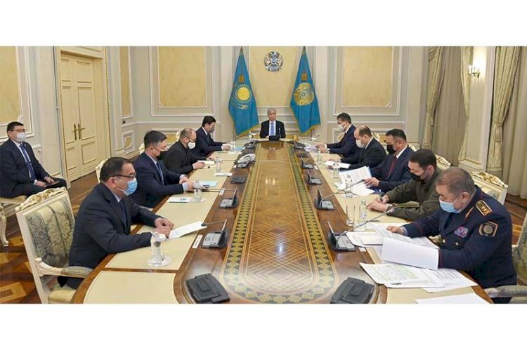 Мемлекет басшысы шұғыл әрекет ету штабының кезекті отырысын өткізді