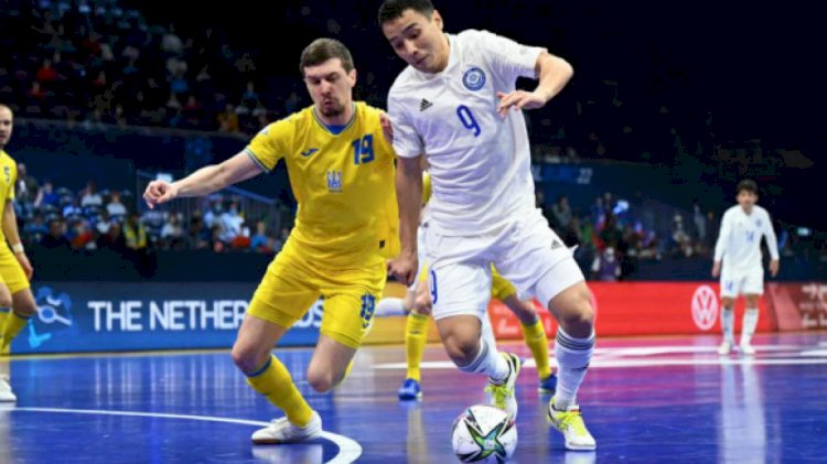 Футзалдан Қазақстан командасы украиндық әріптестерінен жеңіліп қалды