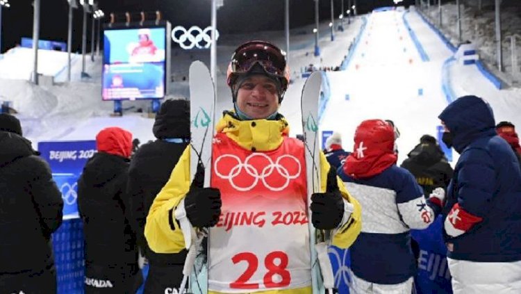 Могулшы Дмитрий Рейхерд жарысты аяқтады