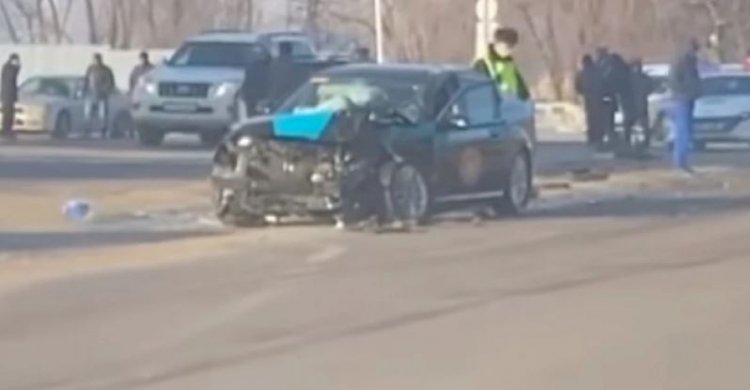 Алматы облысында жол апатынан үш полицей зардап шекті