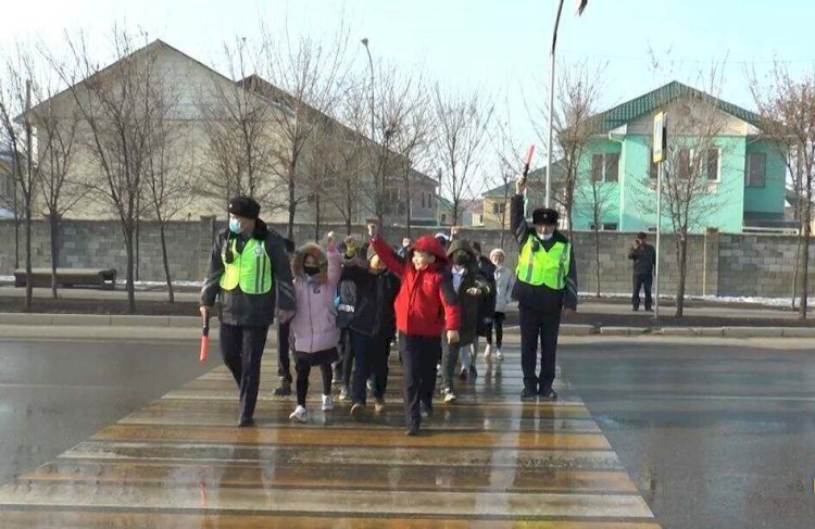 Алматыда балалардың қатысуымен флешмоб өтті