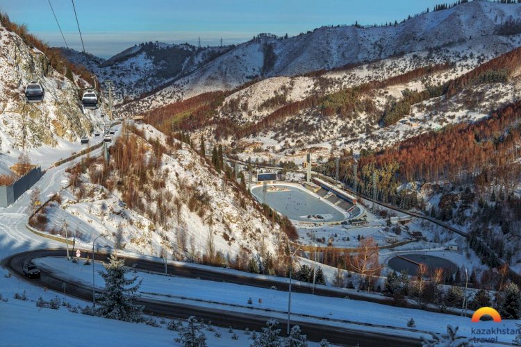 Шымбұлаққа көтерілетін автожол уақытша жабылады