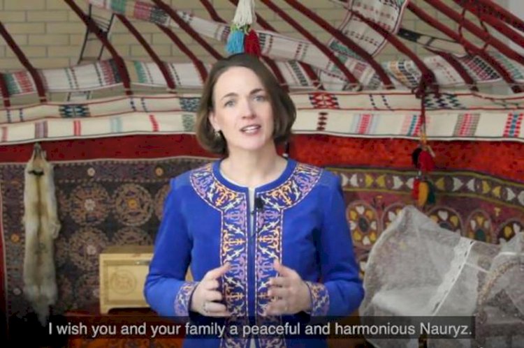 АҚШ-тың Қазақстандағы бас консулы Наурыз мейрамымен қазақ тілінде құттықтады