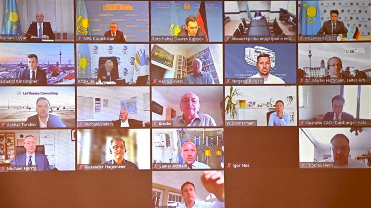 Қазақстан мен Германия көлік-логистикалық кешенді бірлесіп дамытуды жалғастыруға ниетті