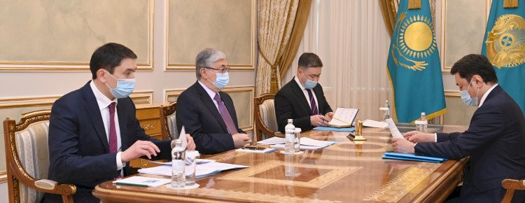 Президент Энергетика министрін қабылдады