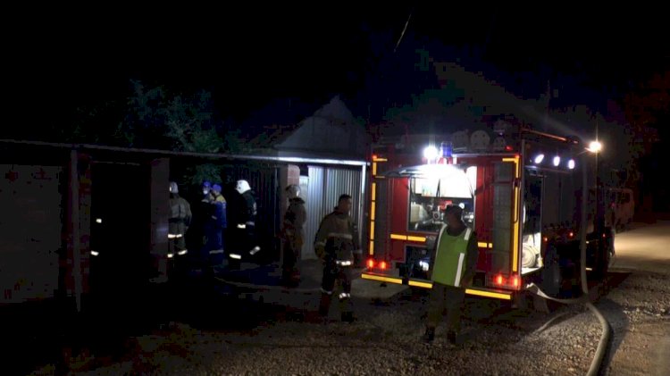 Алматыда өртенген үйден ер адамның мәйіті табылды