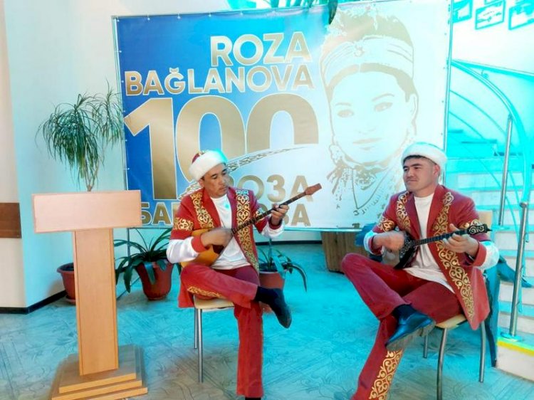 Астрахань  облысында Роза Бағланованың 100 жылдығы атап өтілді