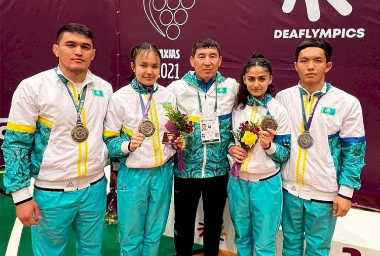 Тағы үш медаль