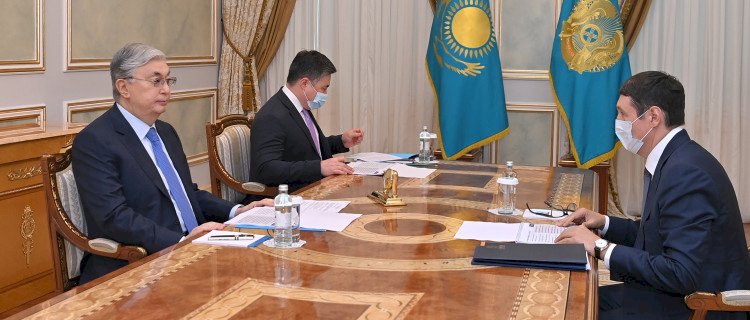 Мемлекет басшысы «Самұрық-Қазына» АҚ басқарма төрағасы Алмасадам Сәтқалиевті қабылдады