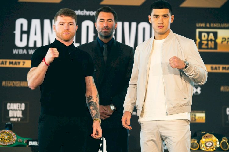 Жекпе-жек алдында Канело мен Бивол салмақ өлшеу рәсімінен өтті