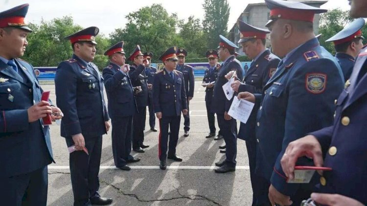 Алматыда көлік полицейлерінің қатысуымен оқу-әдістемелік жиын өтуде