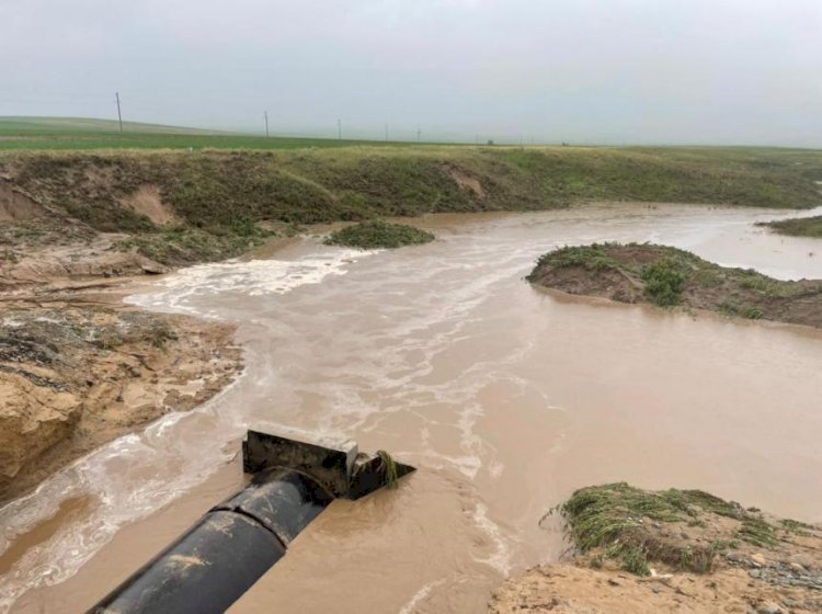 Алматы-Өскемен трассасының су шайып кеткен бөлігінің тұсынан айналма жол салынды