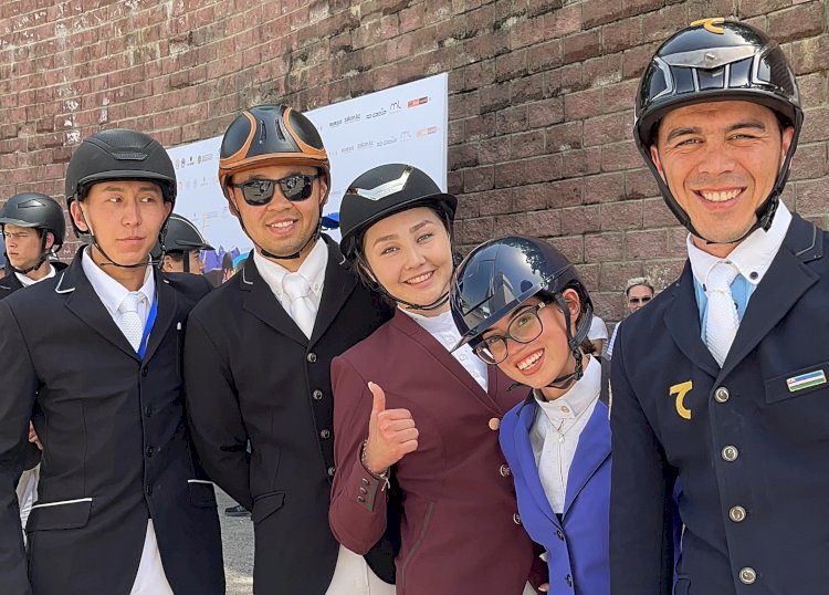 Алматыда ат спорты бойынша жарыстар өткізіліп жатыр