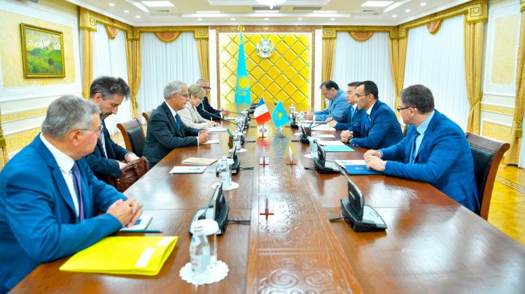 Мәулен Әшімбаев Франция сенаторларымен кездесті