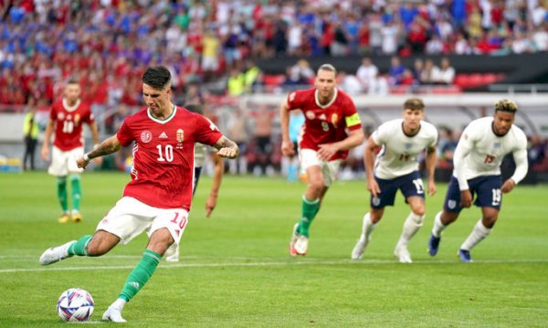 Ұлттар лигасы: Англия құрамасы Венгриядан жеңіліп қалды