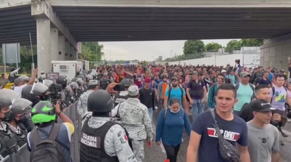 Мексикада 6 мыңға жуық мигрант АҚШ-қа бет алды