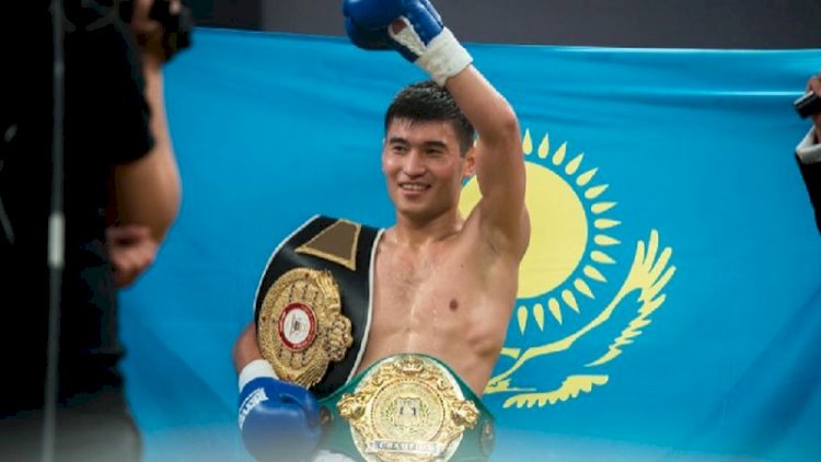 Боксшы Бекман Сойлыбаев нокаутпен жеңіске жетті