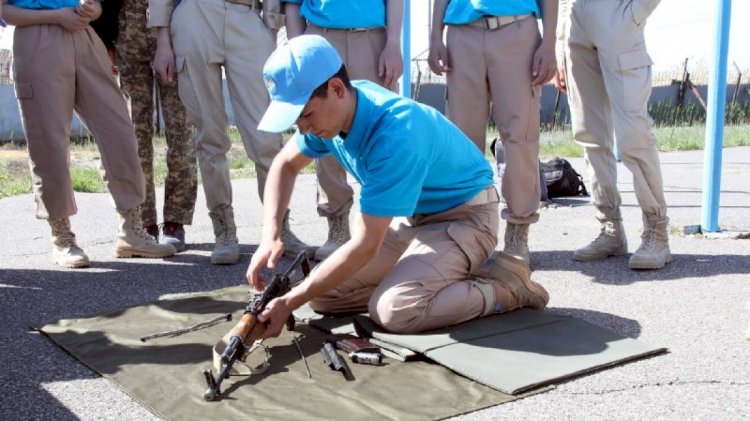 Елімізде «Айбын» әскери-патриоттық жастар жиыны басталды