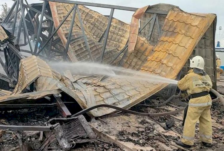 Алакөл жағалауындағы өртке байланысты сотқа дейінгі тергеу басталды