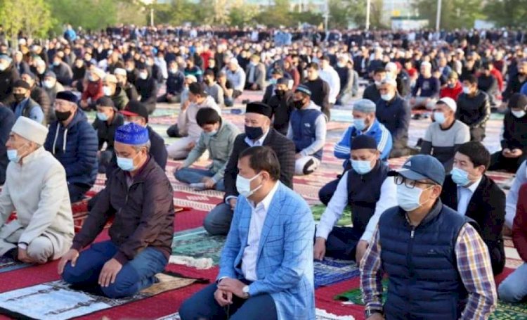 Алматыда айт намазы таңғы алты жарымда оқылады