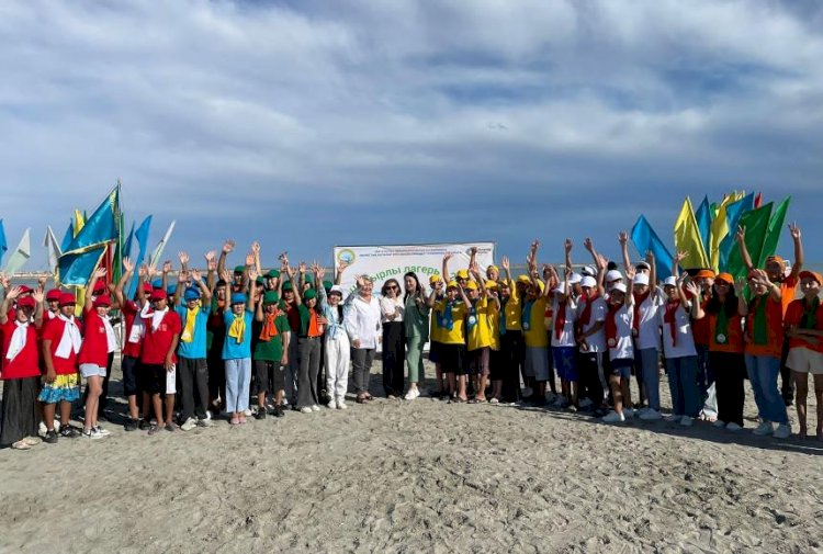 «Балалар жылы» аясында алғаш рет ашылған туристік-шатырлы лагерь