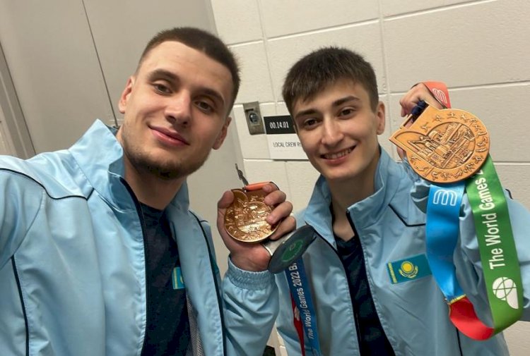 Қазақстан акробаттары АҚШ-тағы дүниежүзілік ойындарда «қола» иеленді