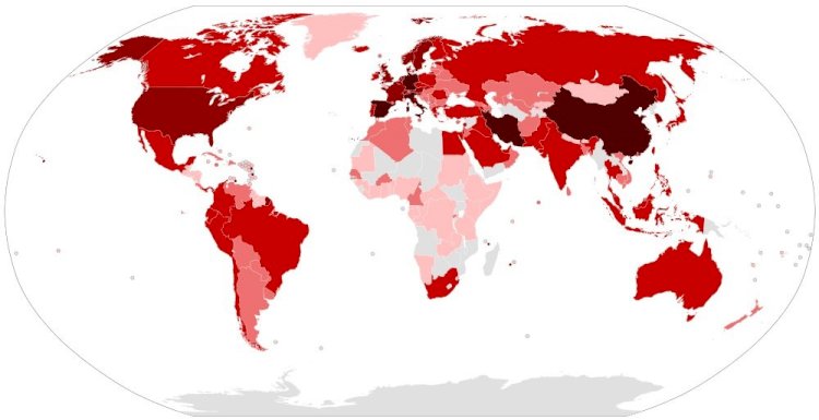 Әлемде коронавирус жұқтырғандар саны қаншаға жетті?