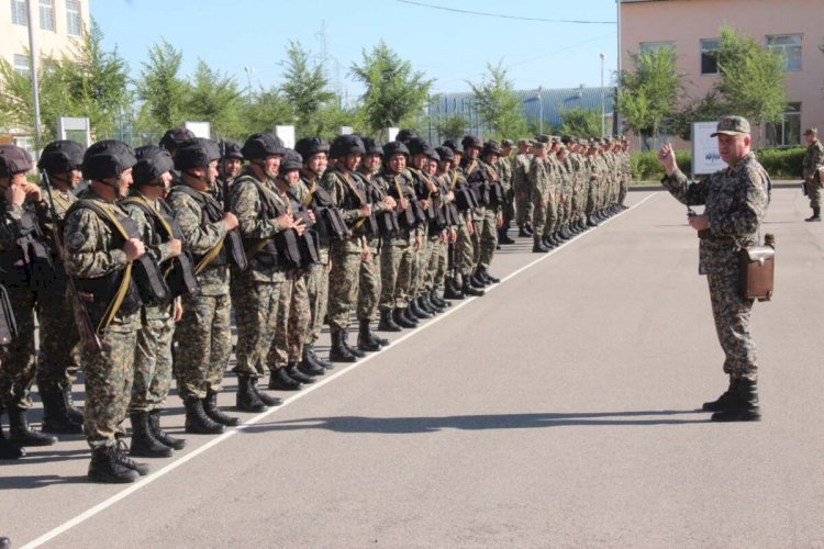 Ұлттық ұланның басшылық құрамы дайындықтан өтті