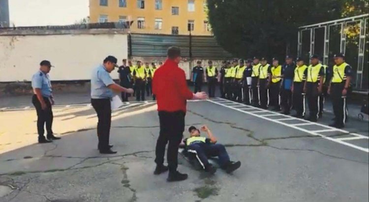 Алматыда патрульдік полиция қызметкерлеріне алғашқы медициналық көмек көрсету сабағы өткізілді