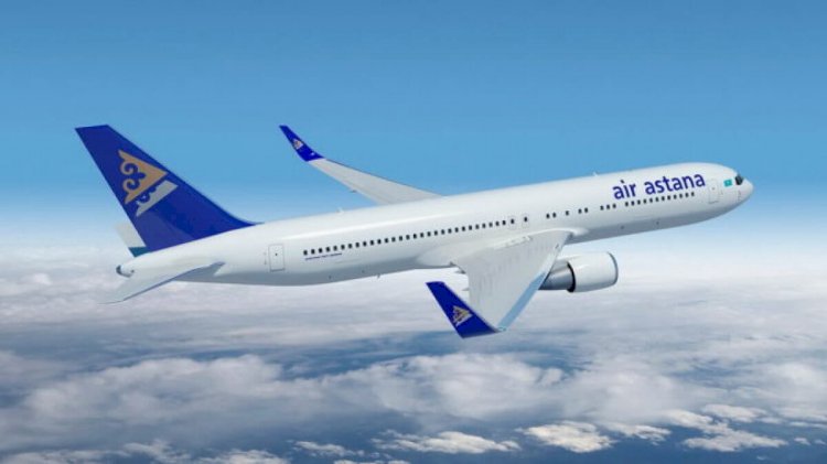 Air Astana ұшағына найзағай түсіп, рейс кейінге шегерілген